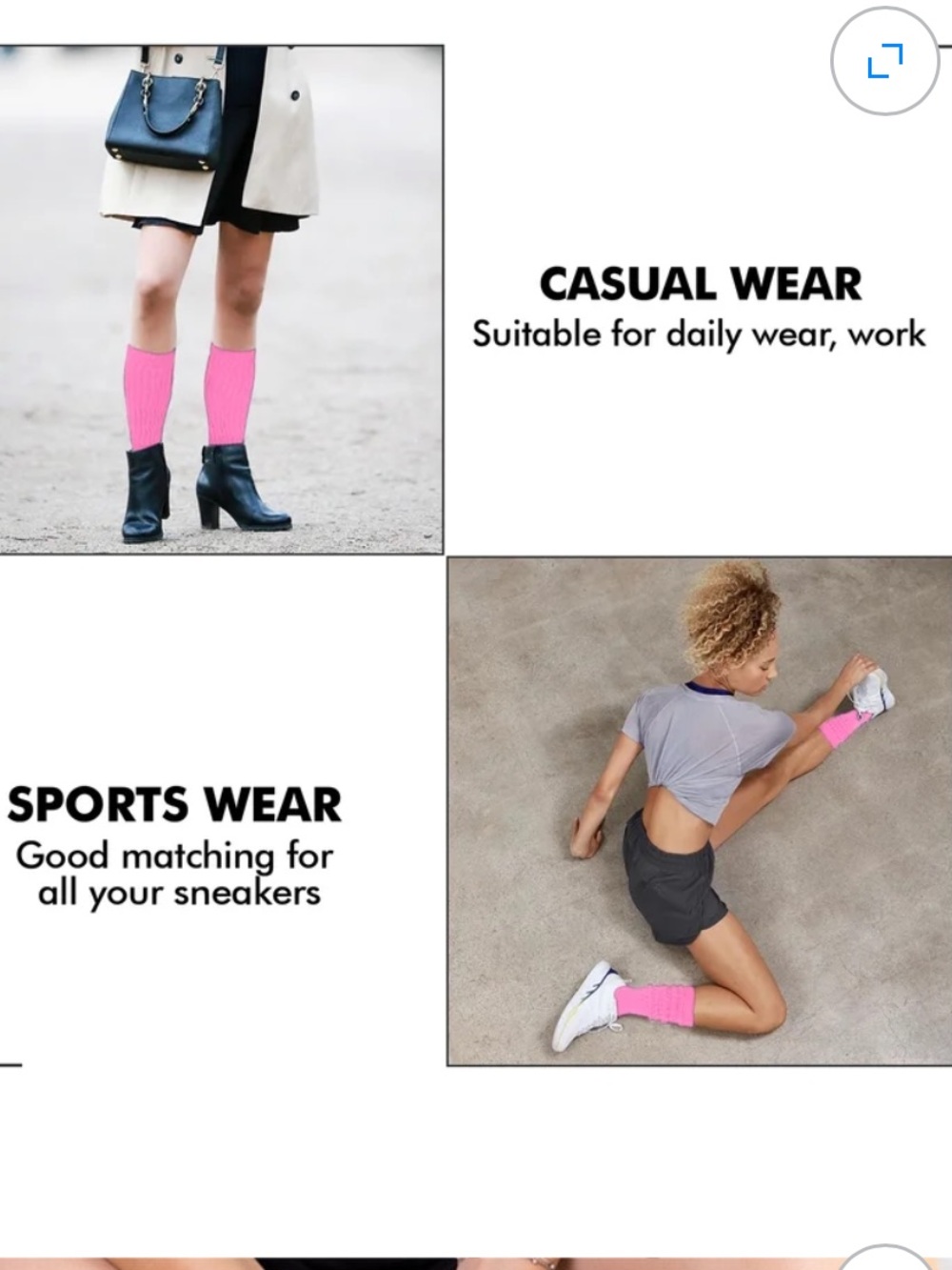 🎀 10 PINK SOCKS & BIG THOUGHTS 🎀 - Picture 10 of 11